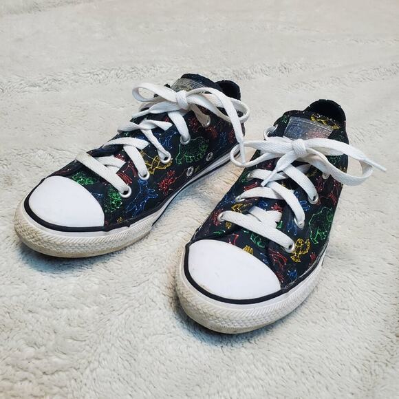 Converse All Star Black Star Animal Constellation Unisex Boy Shoes Sneakers 2 - Picture 7 of 11